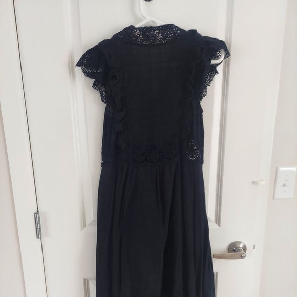 Ulla Johnson black Lace Lavinia Dress size 2 (XS) - Picture 2 of 5